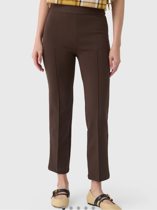 Jenni Kayne Pants - JENNI KAYNE Women's Forme Pant  Chocolate Size Small New Knit Pull On High Rise